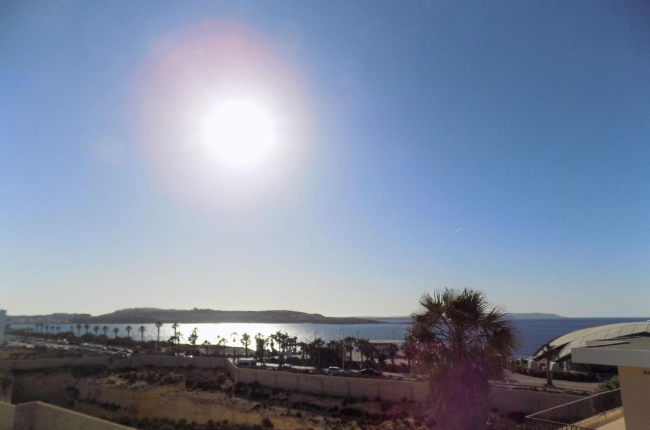 Sunshine Holiday Apartment 5 With Spectacular Seaviews St. Paul's Bay Exteriör bild